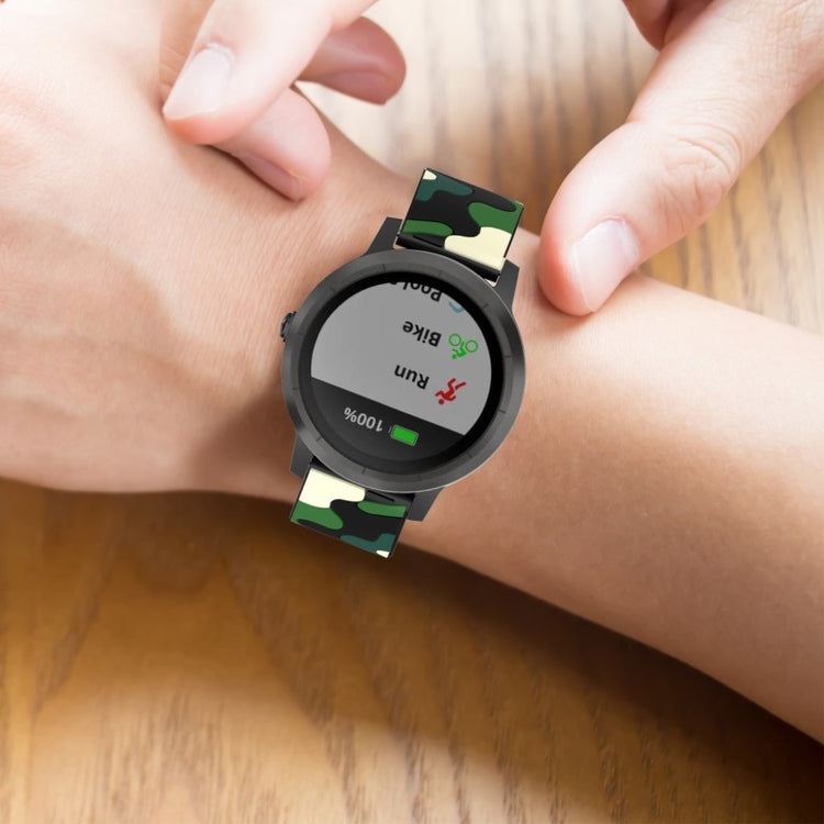 Garmin Vivoactive 3 / Garmin Forerunner 245 Silikone Rem - Grøn#serie_1