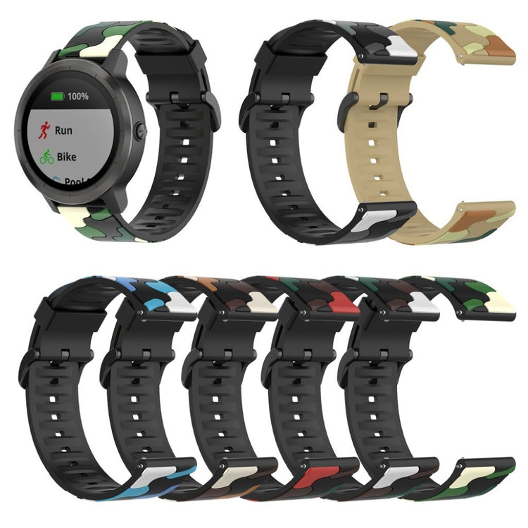 Garmin Vivoactive 3 / Garmin Forerunner 245 Silikone Rem - Grøn#serie_1