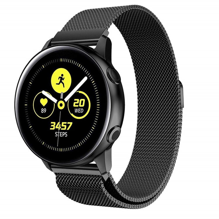 Garmin Vivoactive 3 Music / Garmin Vivomove HR Metal Rem - Sort#serie_2