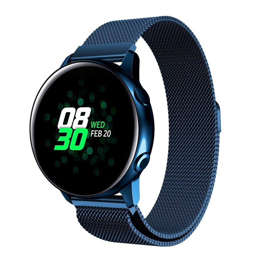 Garmin Vivoactive 3 Music / Garmin Vivomove HR Metal Rem - Blå#serie_4