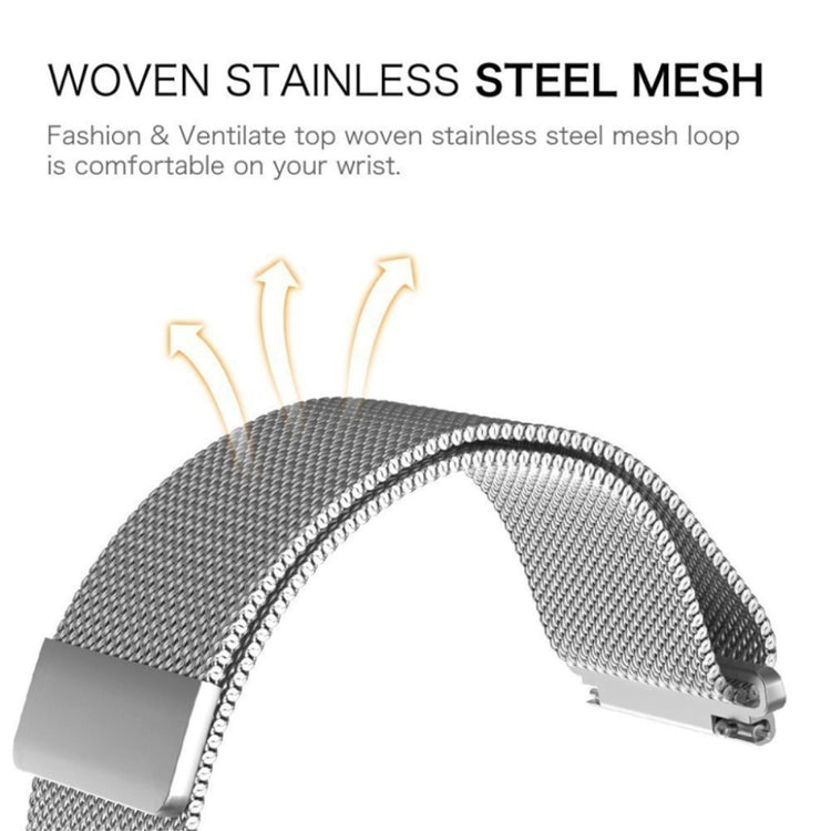 Garmin Vivoactive 3 Music / Garmin Vivomove HR Metal Rem - Sølv#serie_7