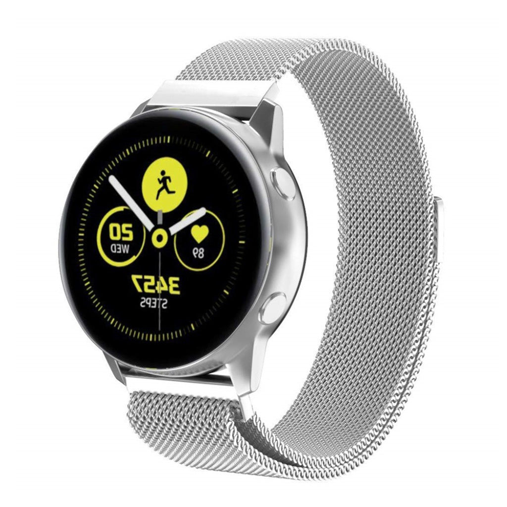 Garmin Vivoactive 3 Music / Garmin Vivomove HR Metal Rem - Sølv#serie_7