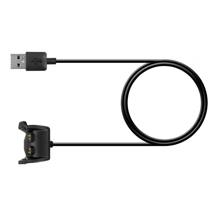1m Garmin Vivosmart HR USB Opladningskabel - Sort#serie_016