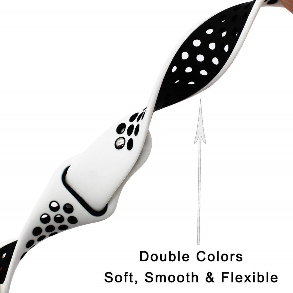 Udsøgt Garmin Fenix 5X / Garmin Tactix Charlie Silikone Rem - Hvid#serie_1