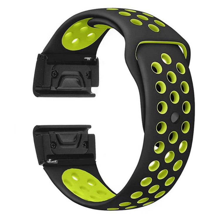 Udsøgt Garmin Fenix 5X / Garmin Tactix Charlie Silikone Rem - Grøn#serie_4