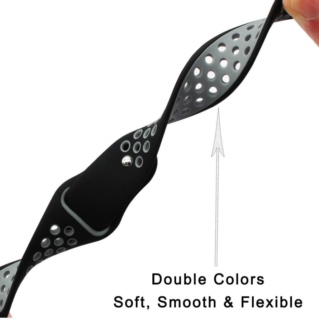 Udsøgt Garmin Fenix 5X / Garmin Tactix Charlie Silikone Rem - Sølv#serie_5