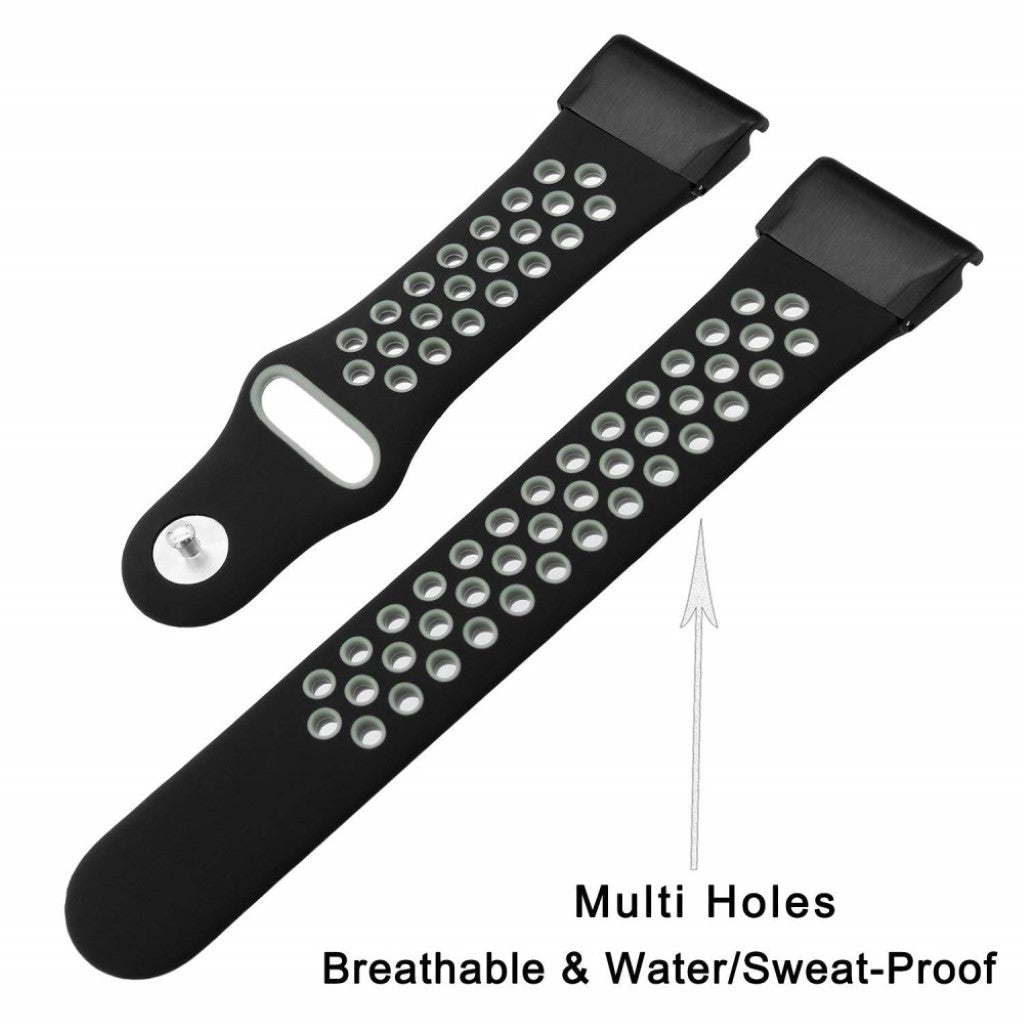 Udsøgt Garmin Fenix 5X / Garmin Tactix Charlie Silikone Rem - Sølv#serie_5