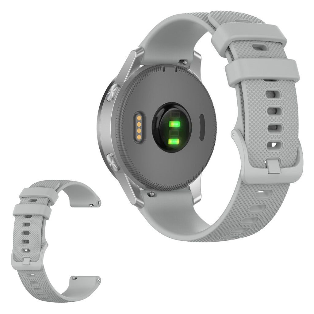 Rigtigt holdbart Universal Silikone Rem - Sølv#serie_5