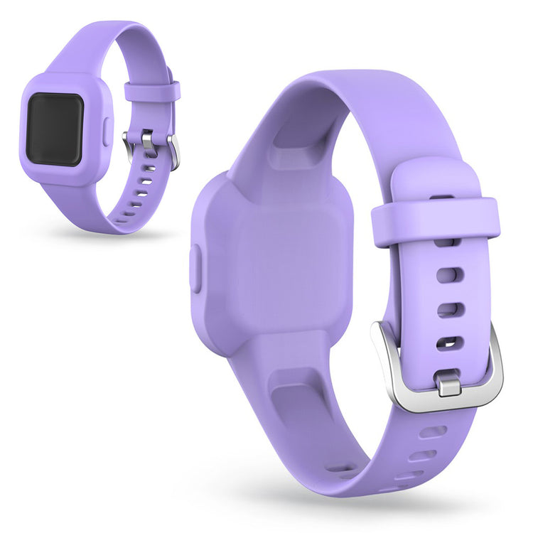 Meget smuk Garmin Vivofit Jr 3 Silikone Rem - Lilla#serie_10