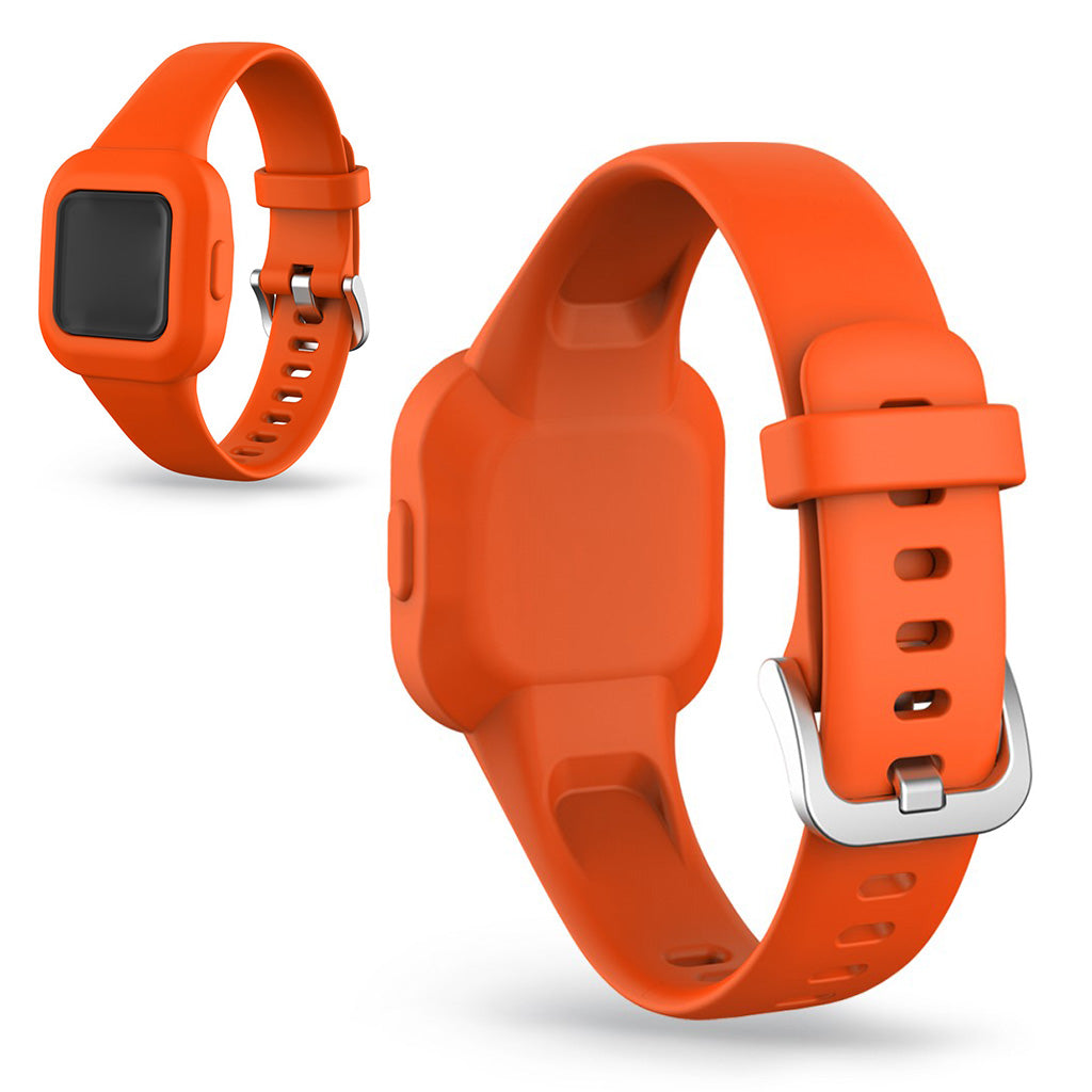 Meget smuk Garmin Vivofit Jr 3 Silikone Rem - Orange#serie_5