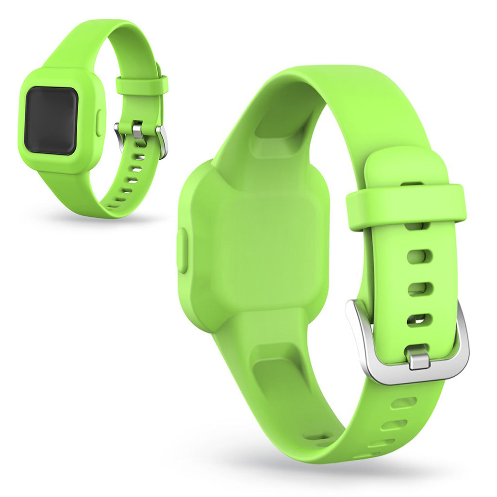 Meget smuk Garmin Vivofit Jr 3 Silikone Rem - Grøn#serie_6