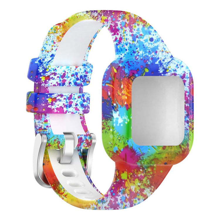 Garmin Vivofit Jr 3 pattern silicone watch band - Painted#serie_10