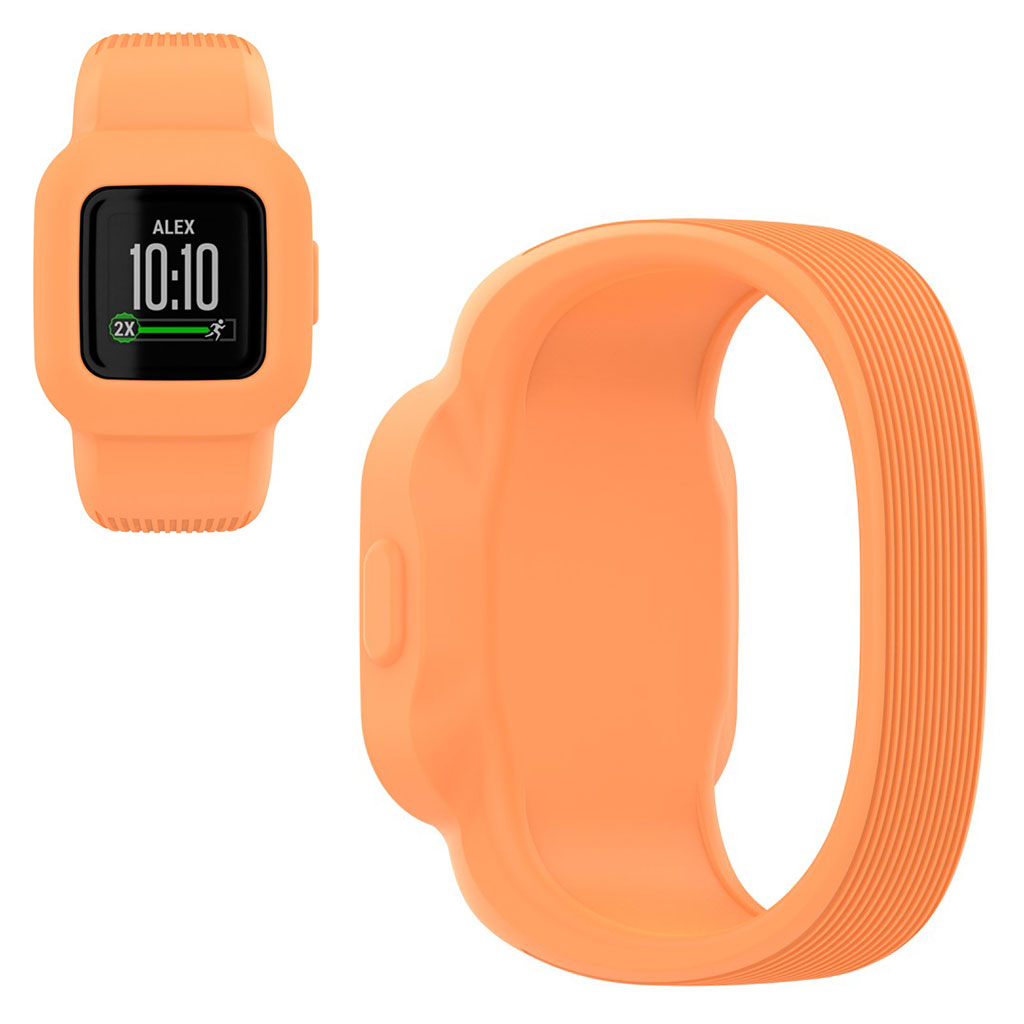 Fantastisk Garmin Vivofit Jr 3 Silikone Rem - Stรธrrelse: L - Orange#serie_1