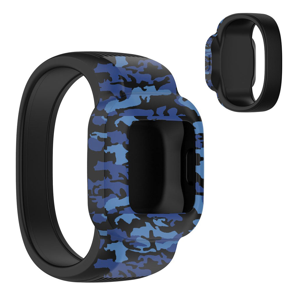Fremragende Garmin Vivofit Jr 3 Silikone Rem - Stรธrrelse: L - Blรฅ#serie_1