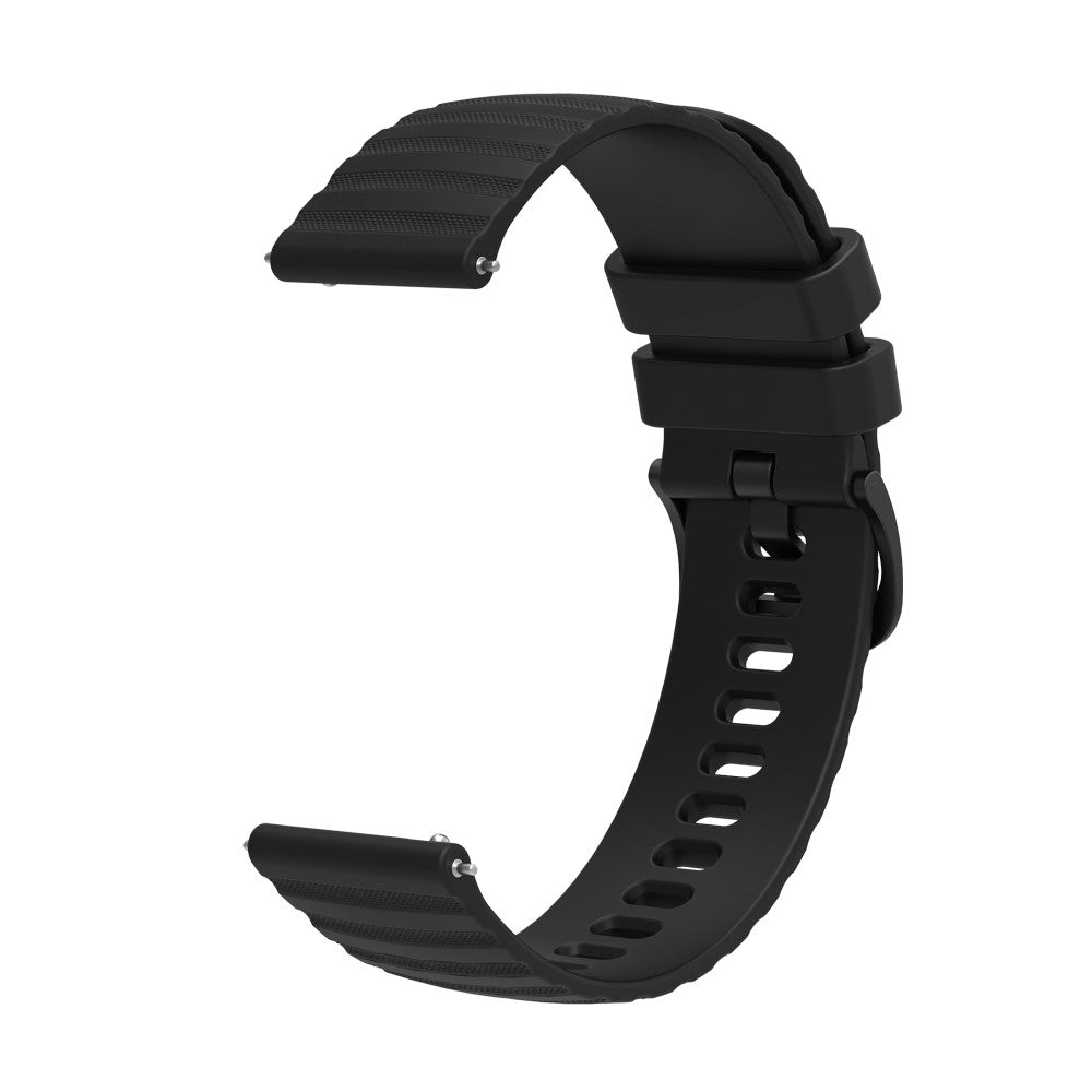 Meget nydelig Universal Garmin Silikone Rem - Sort#serie_3