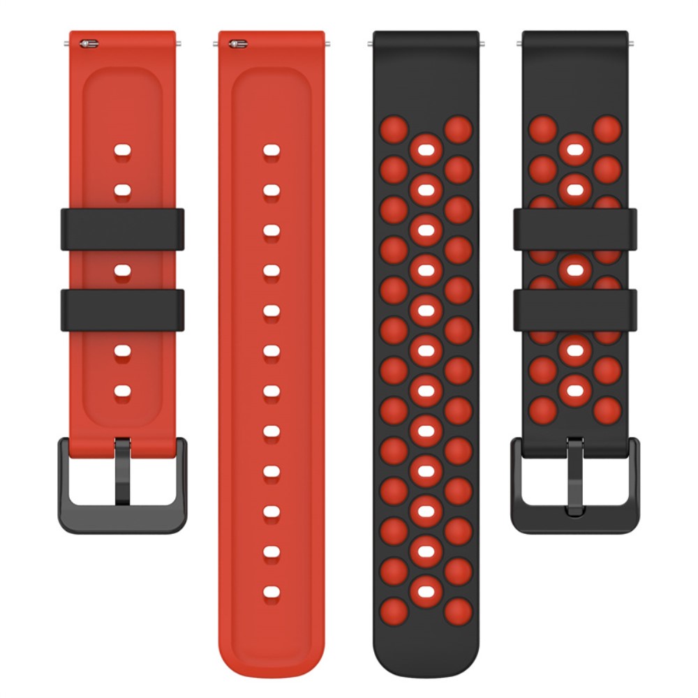 Helt vildt slidstærk Universal Garmin Silikone Rem - Rød#serie_4