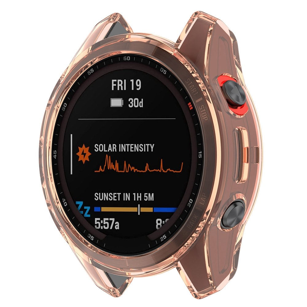 Rigtigt Godt Garmin Fenix 7S Silikone Cover - Pink#serie_1