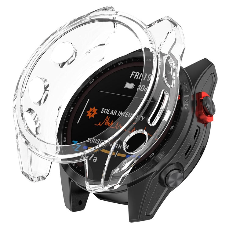 Rigtigt Godt Garmin Fenix 7S Silikone Cover - Gennemsigtig#serie_2
