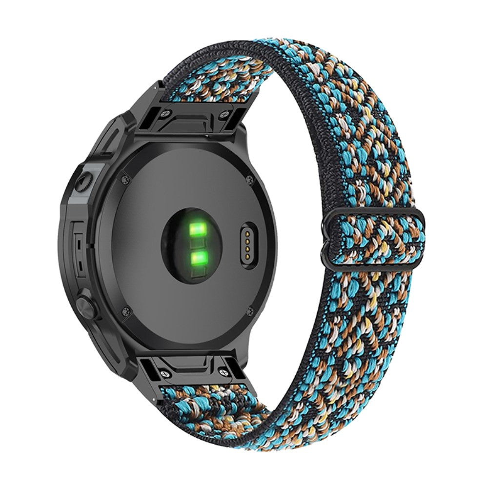 Helt vildt pรฆnt Universal Garmin Nylon Rem - Flerfarvet#serie_1