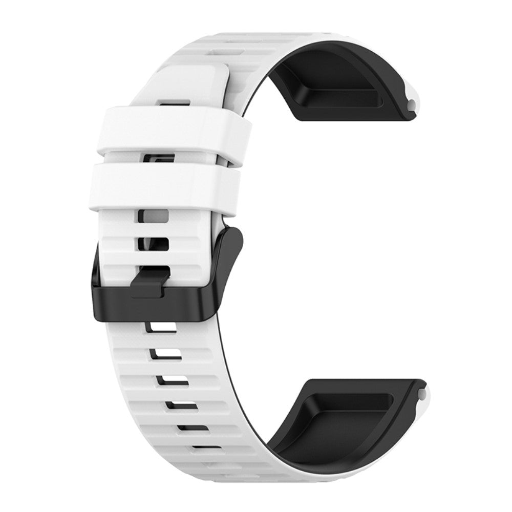 Mega pรฆnt Universal Garmin Silikone Rem - Hvid#serie_1