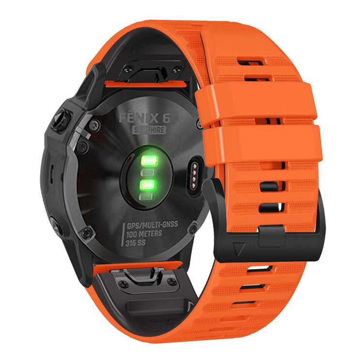 Vildt fed Universal Silikone Rem - Orange#serie_3
