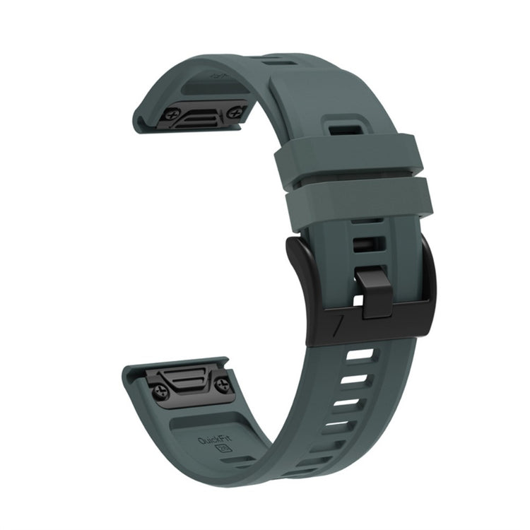 Vildt fantastisk Garmin Fenix 7X Silikone Rem - Grøn#serie_14