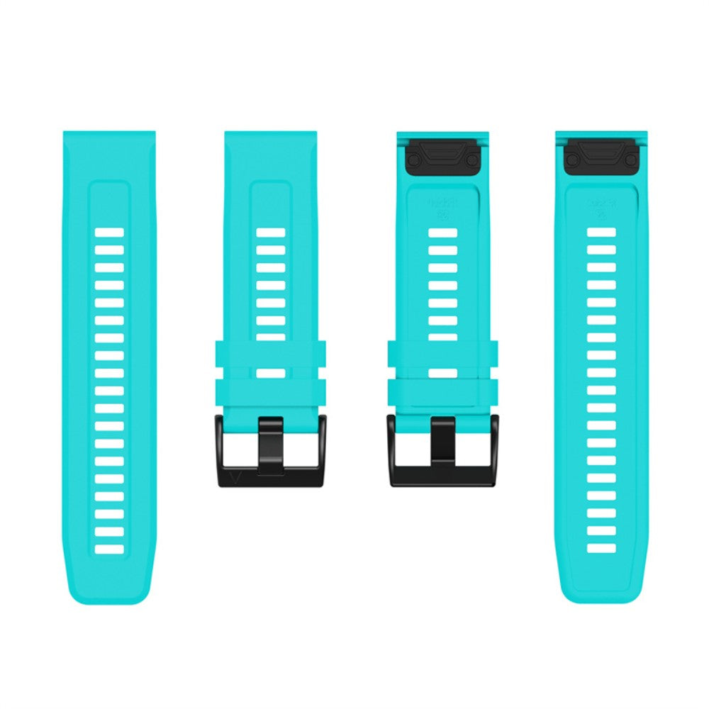 Vildt fantastisk Garmin Fenix 7X Silikone Rem - Grøn#serie_2