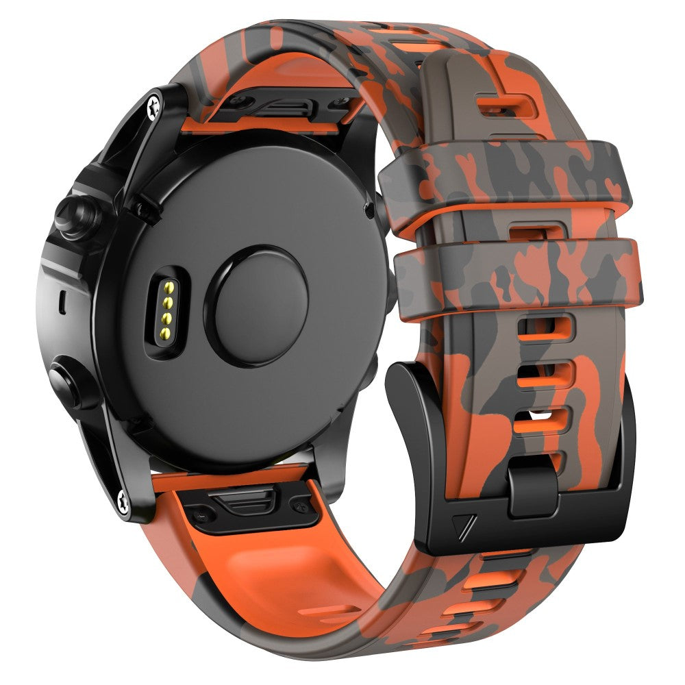 Meget slidstรฆrk Universal Silikone Rem - Orange#serie_1