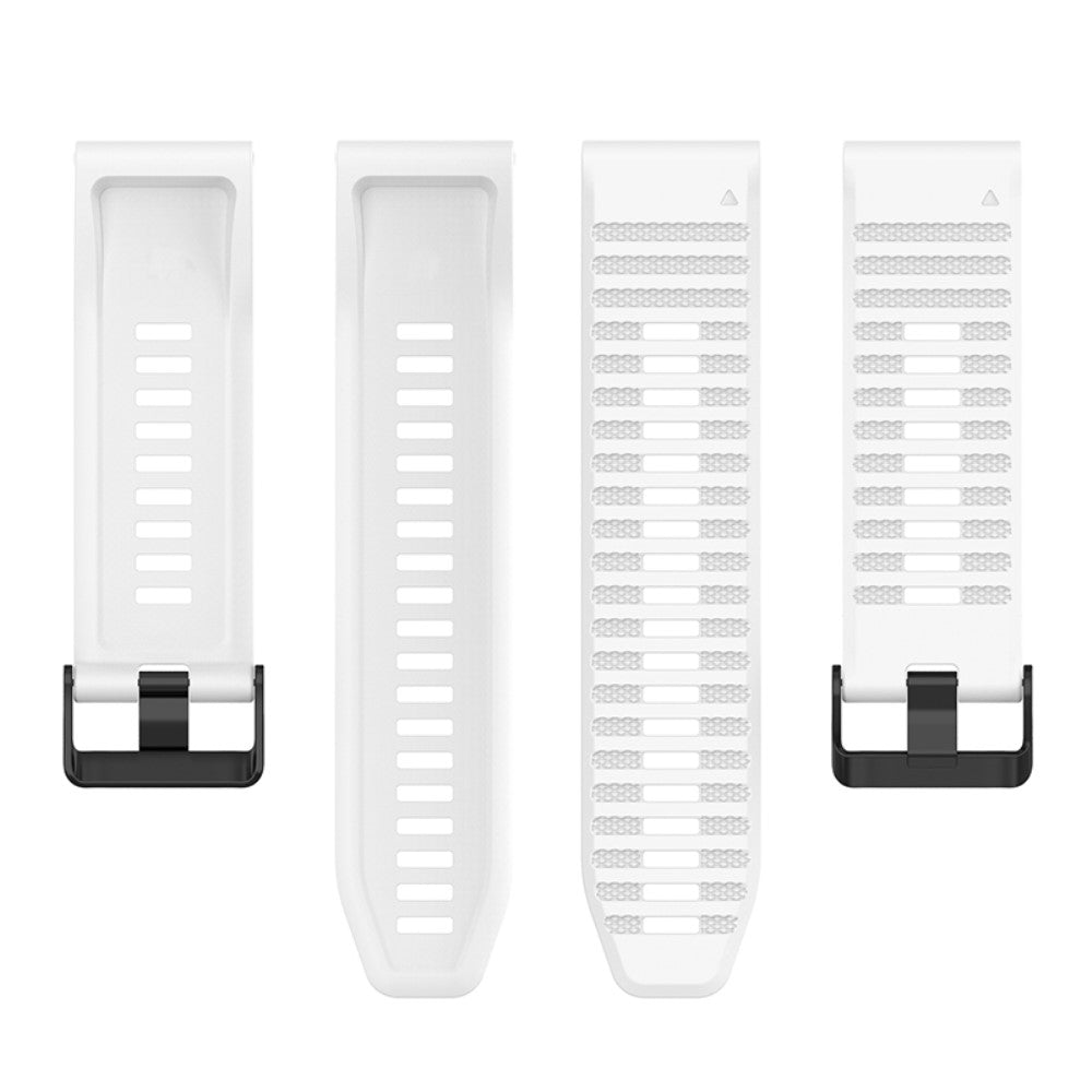 Rigtigt smuk Universal Garmin Silikone Urrem - Hvid#serie_1