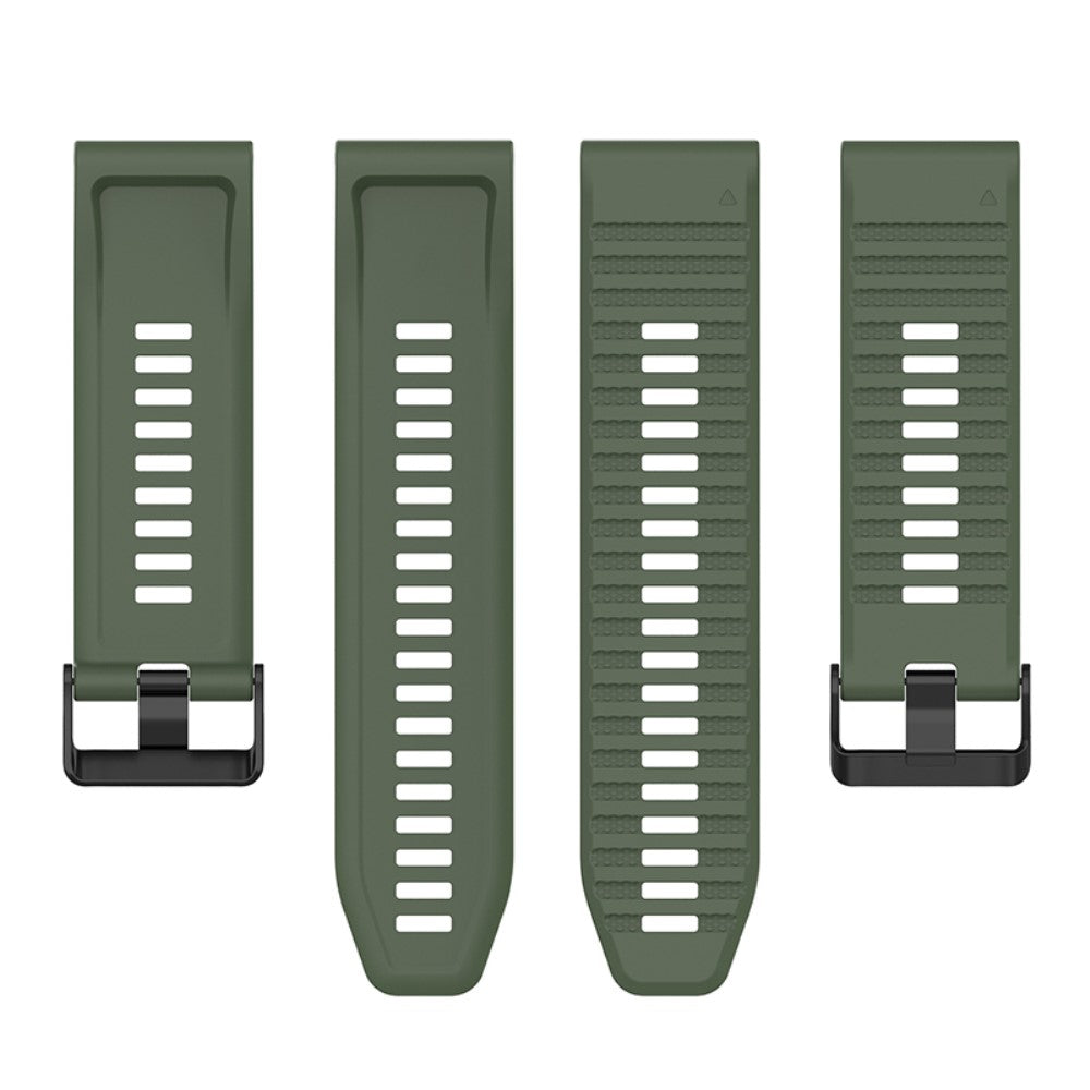 Rigtigt smuk Universal Garmin Silikone Urrem - Grøn#serie_7
