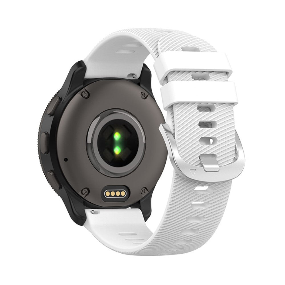 Rigtigt smuk Universal Garmin Silikone Rem - Hvid#serie_1