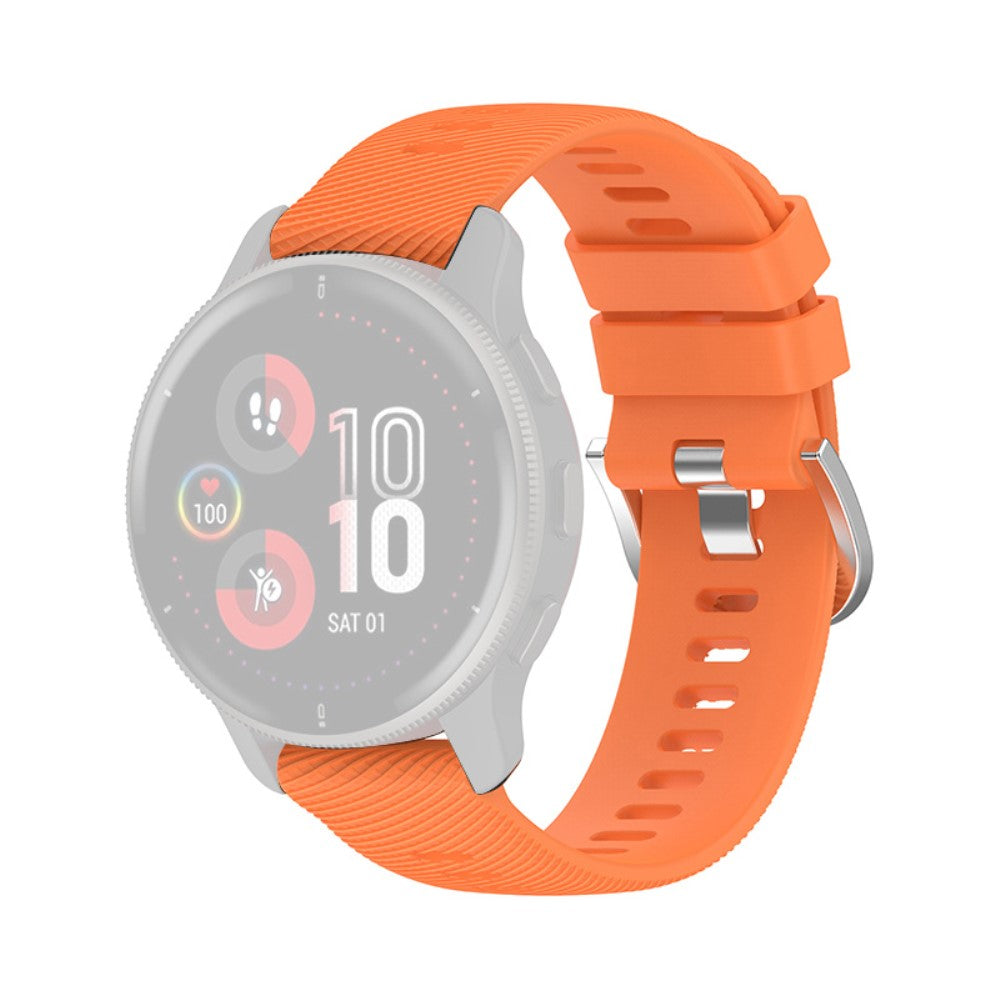 Rigtigt smuk Universal Garmin Silikone Rem - Orange#serie_12