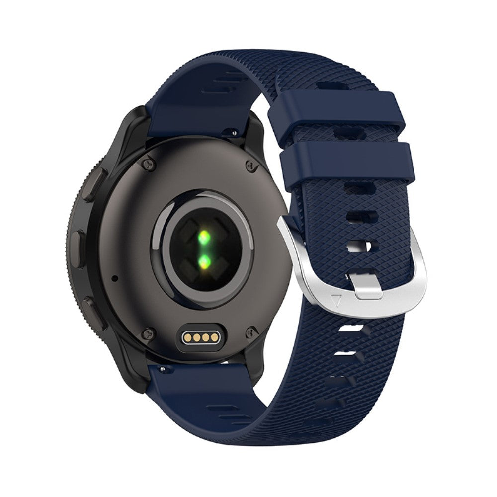 Rigtigt smuk Universal Garmin Silikone Rem - Blå#serie_3