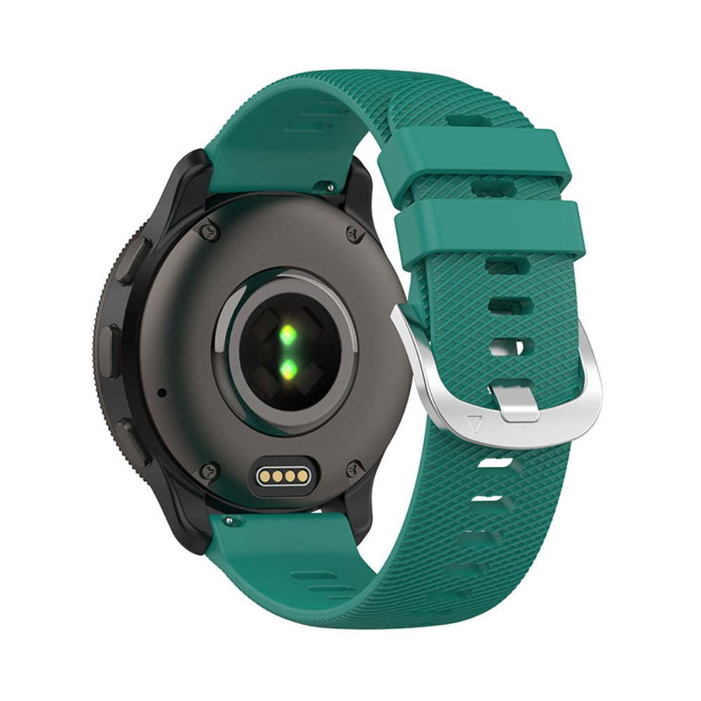 Rigtigt smuk Universal Garmin Silikone Rem - Grøn#serie_4