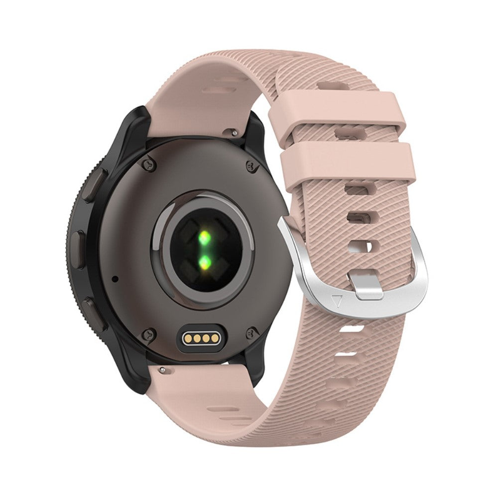 Rigtigt smuk Universal Garmin Silikone Rem - Pink#serie_7