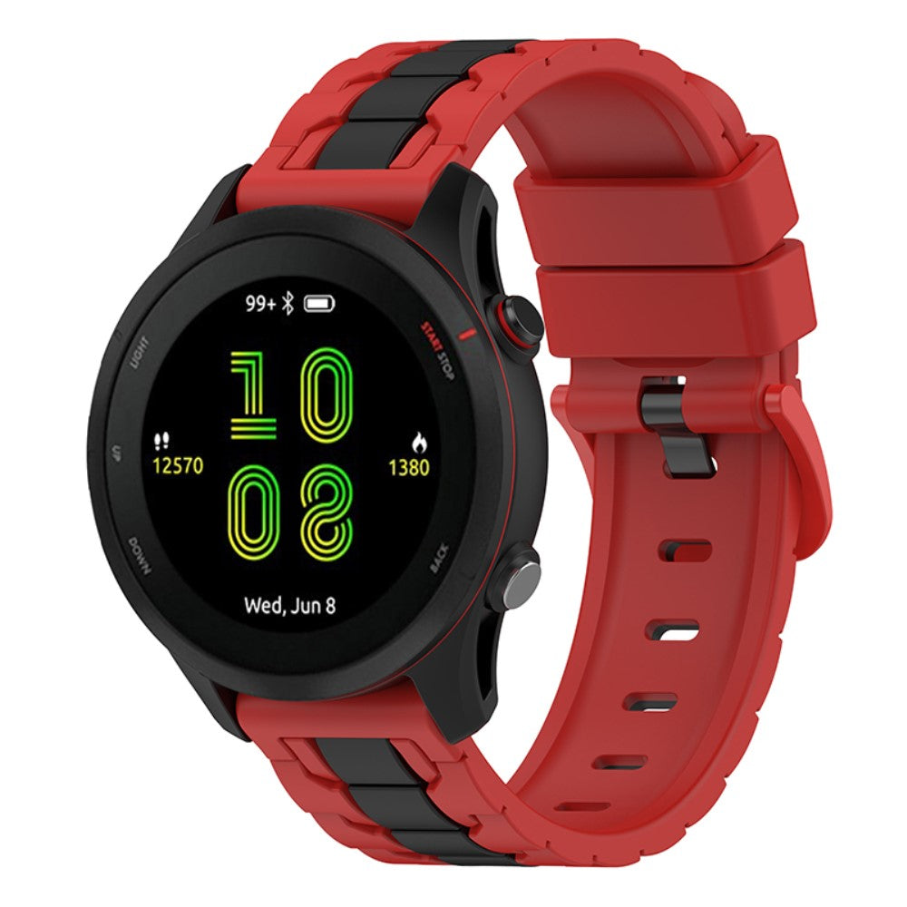 Garmin Forerunner 255 / Garmin Vivoactive HR Silikone Urrem - Rød#serie_1