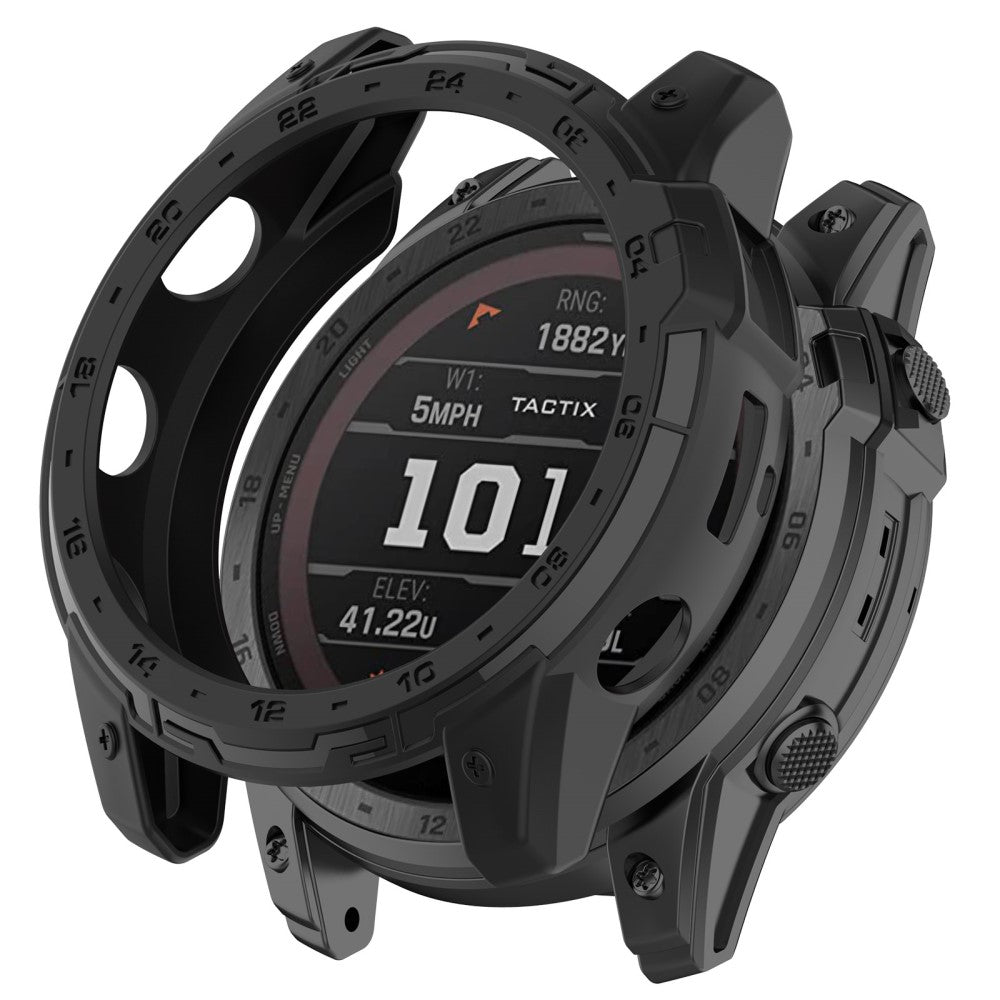 Garmin Enduro 2 / Tactix 7 dial plate style watch cover - Black#serie_1