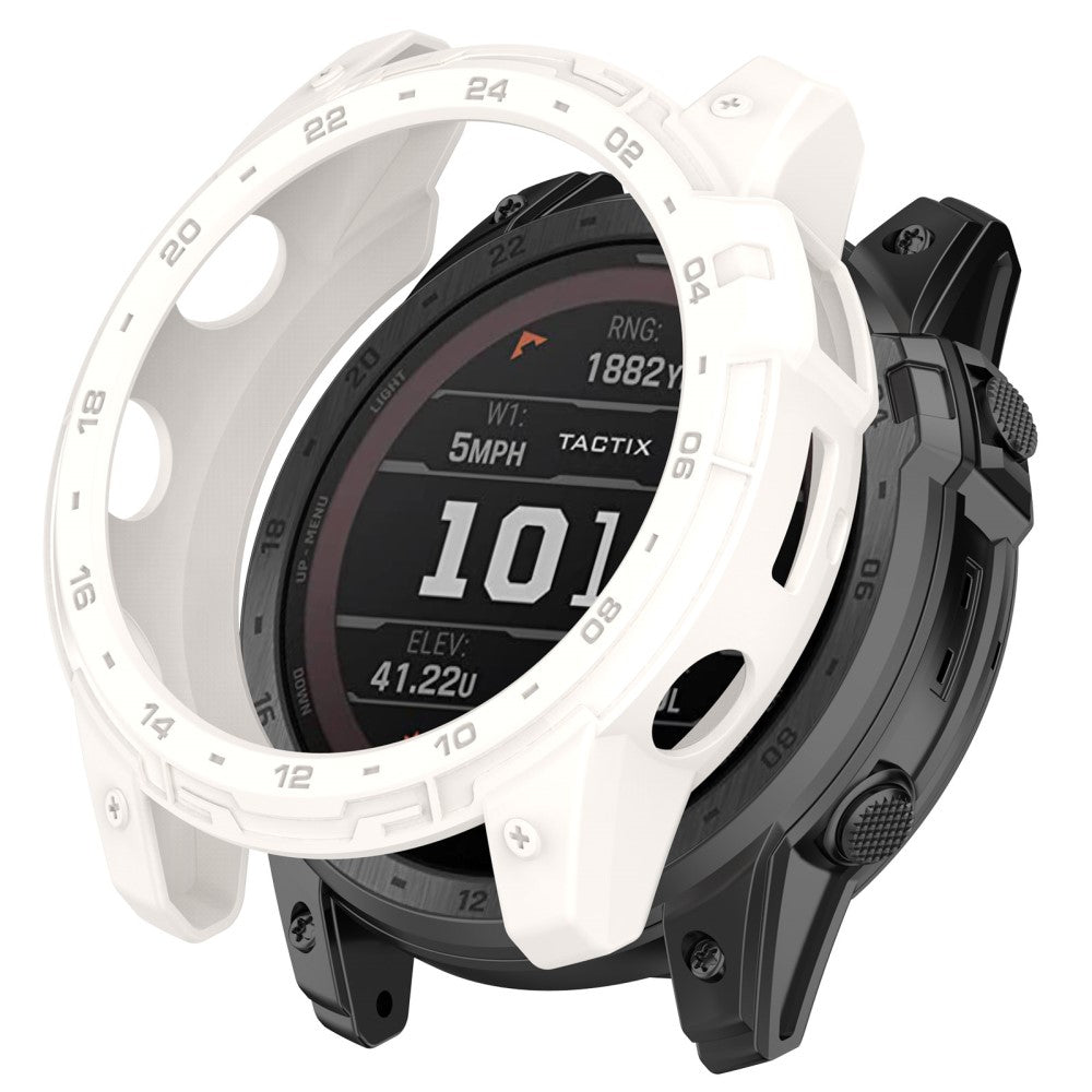 Garmin Enduro 2 / Tactix 7 dial plate style watch cover - Ivory White#serie_6