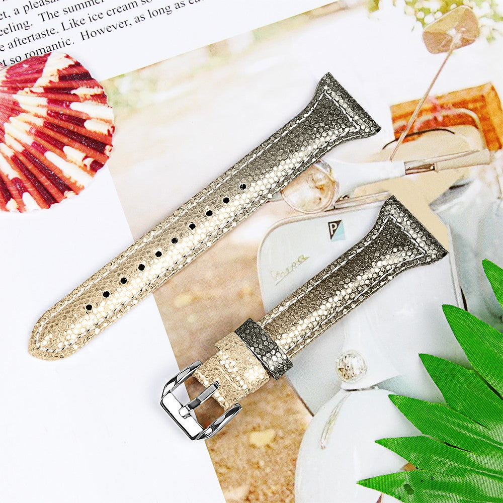 Garmin Forerunner 645 / Garmin Forerunner 645 Music รgte lรฆder Rem - Guld#serie_1