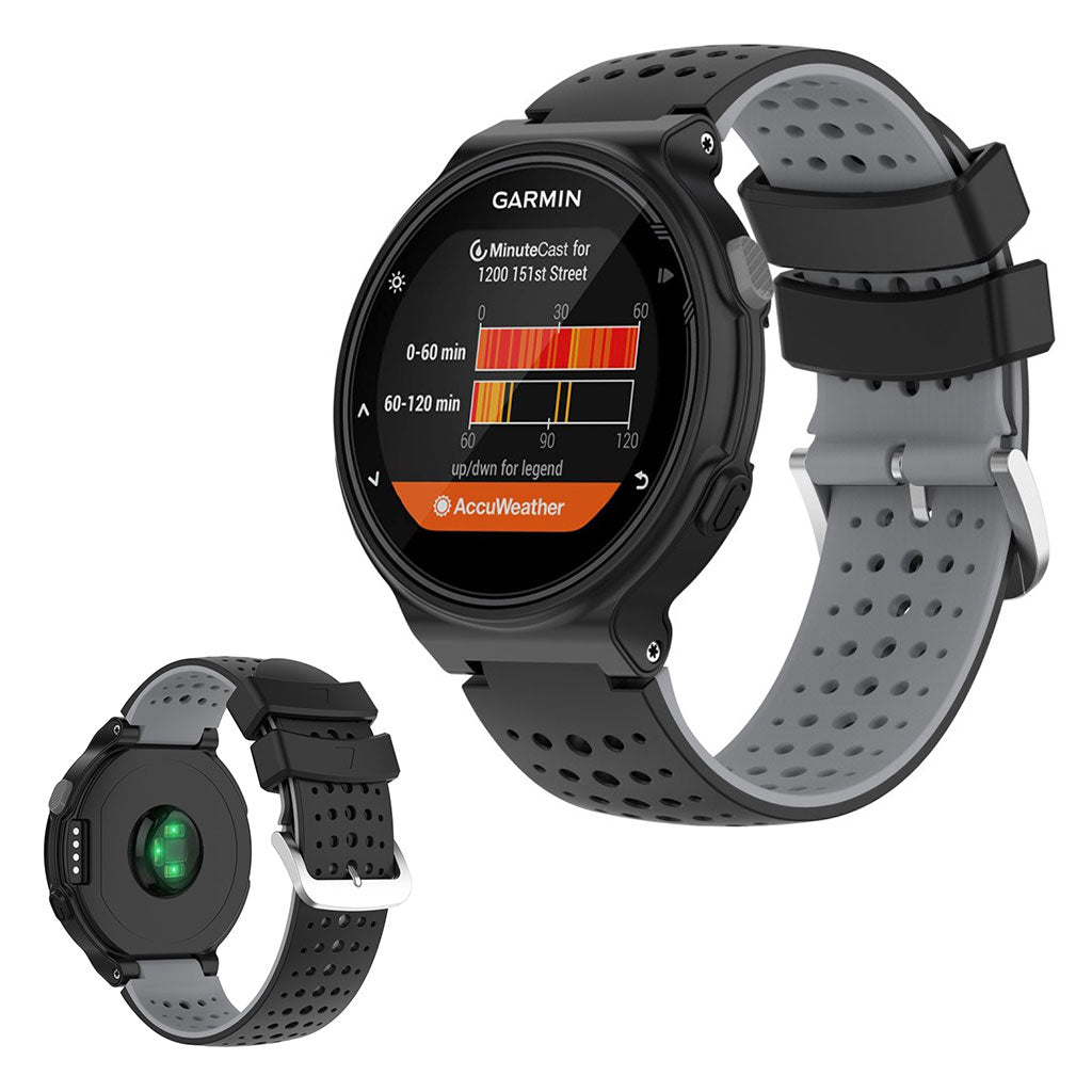 Solid Universal Garmin Silikone Rem - Sรธlv#serie_1
