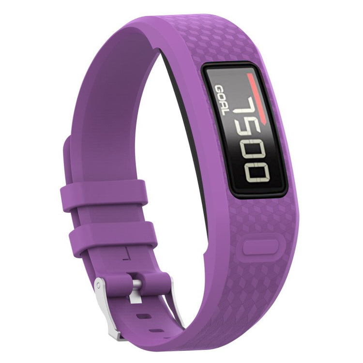 Rigtigt fantastisk Garmin Vivofit 2 Silikone Rem - Lilla#serie_1