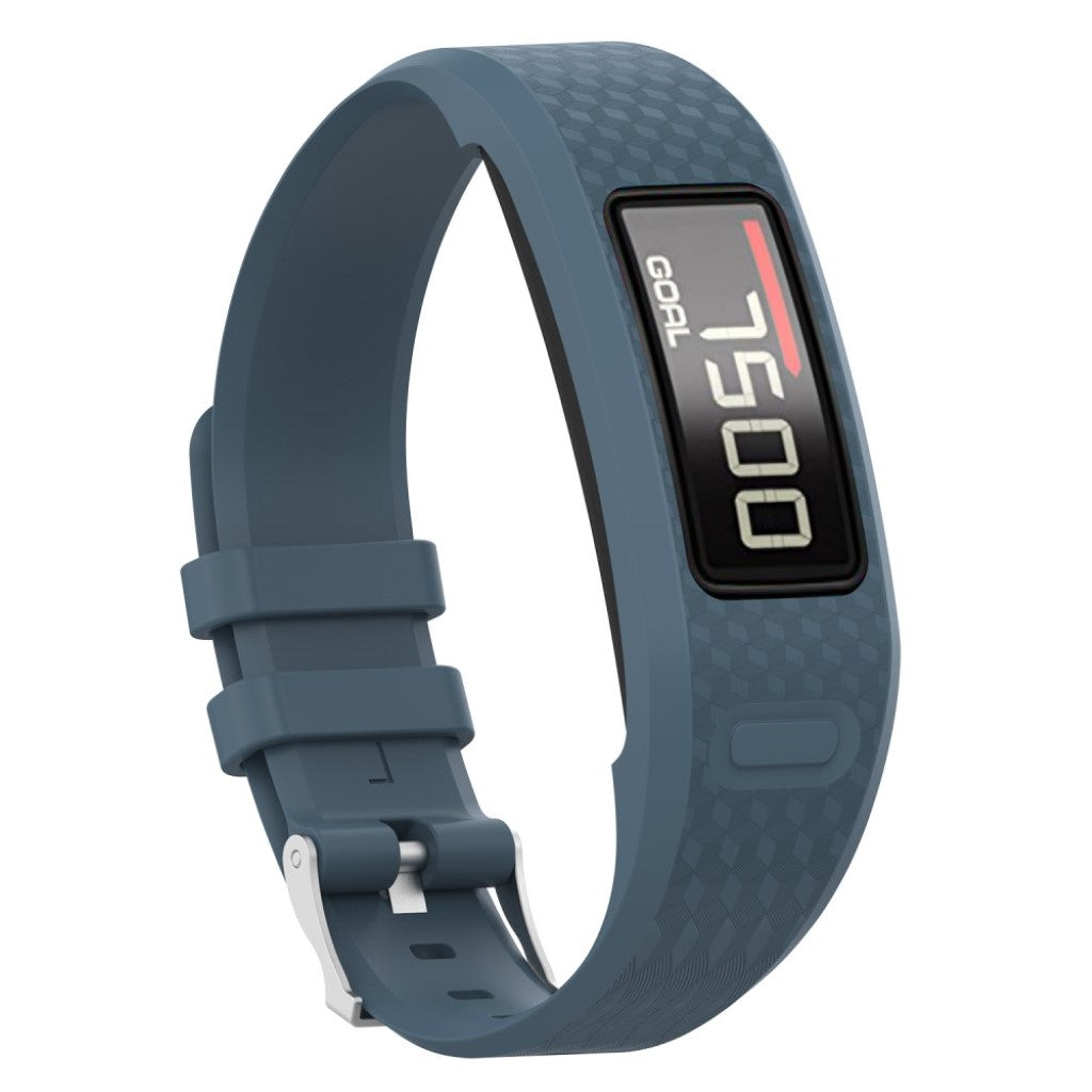 Rigtigt fantastisk Garmin Vivofit 2 Silikone Rem - Blå#serie_2
