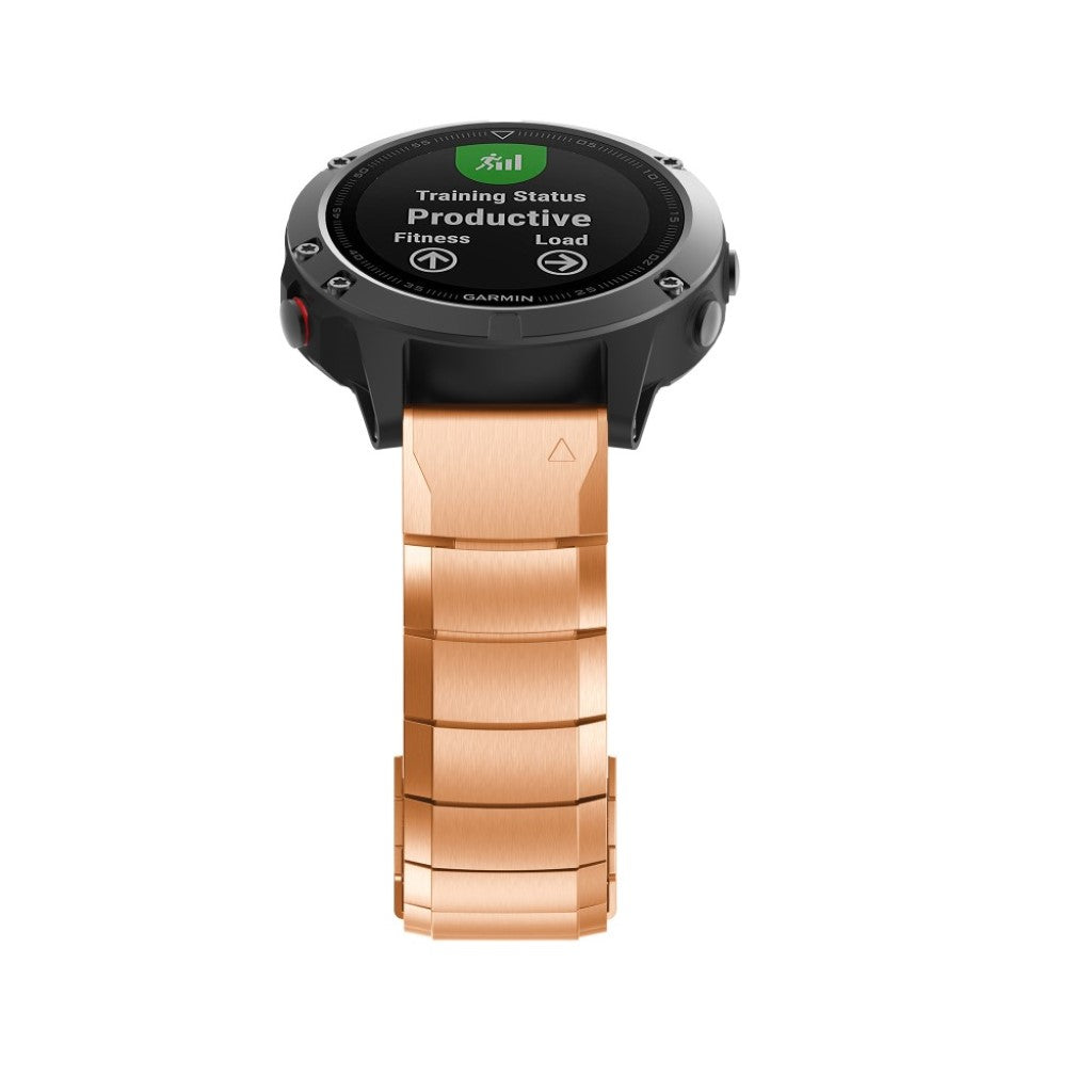 Skøn Garmin Fenix 6S Metal Rem - Pink#serie_2