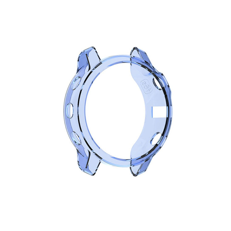 Garmin Fenix 6S / Garmin Fenix 6S Pro Gennemsigtig Silikone Bumper  - Blå#serie_2