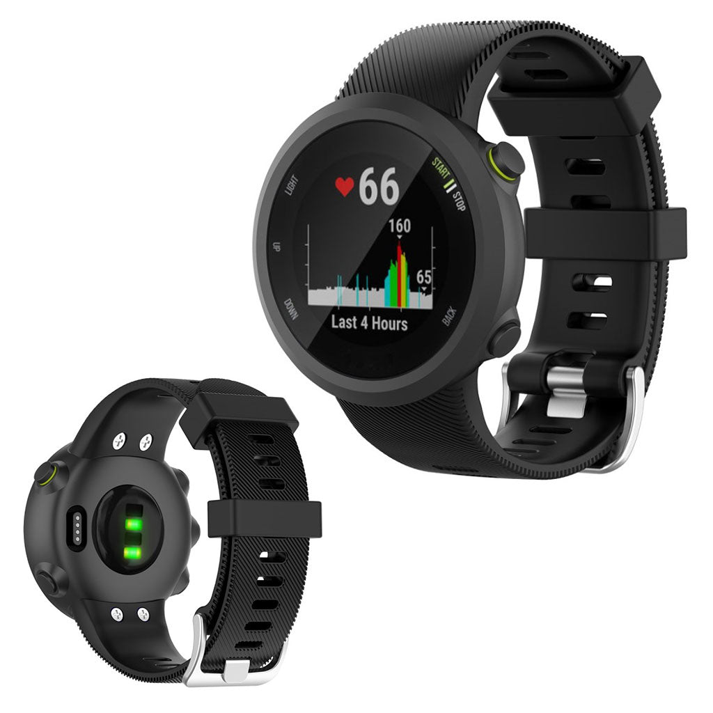 Helt vildt skรธn Garmin Swim 2 Silikone Rem - Sort#serie_1