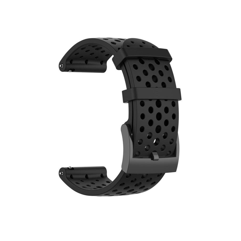 Fremragende Universal Suunto Silikone Rem - Sort#serie_1