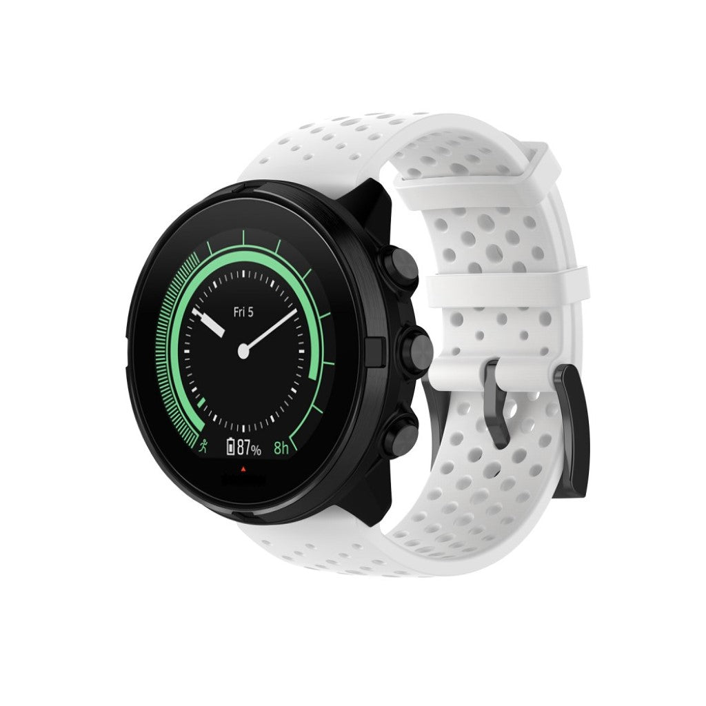 Fremragende Universal Suunto Silikone Rem - Hvid#serie_2