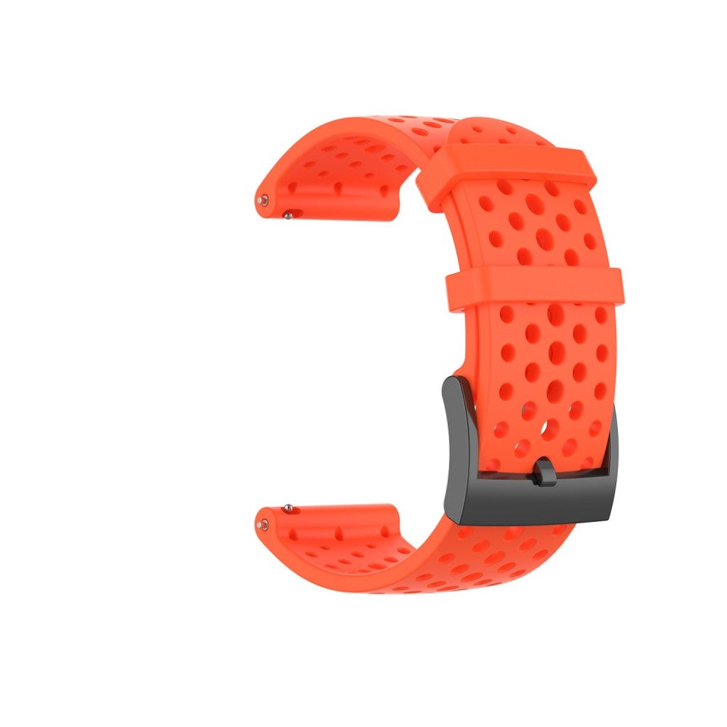 Fremragende Universal Suunto Silikone Rem - Orange#serie_3