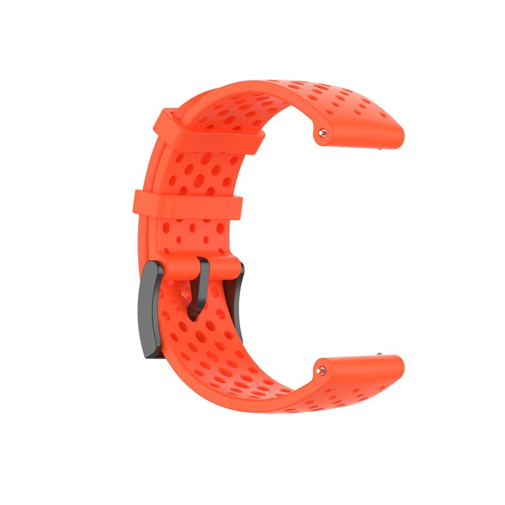 Fremragende Universal Suunto Silikone Rem - Orange#serie_3