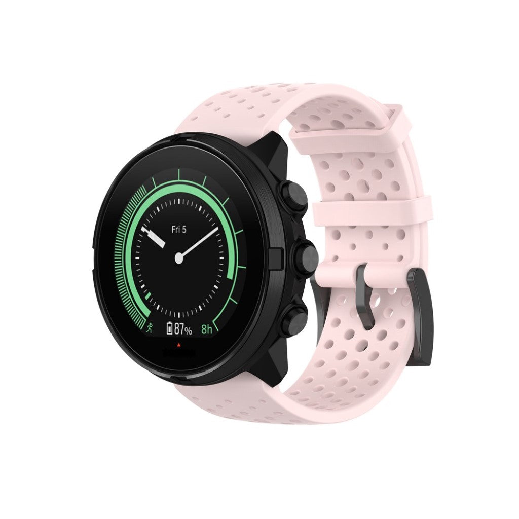 Fremragende Universal Suunto Silikone Rem - Pink#serie_4